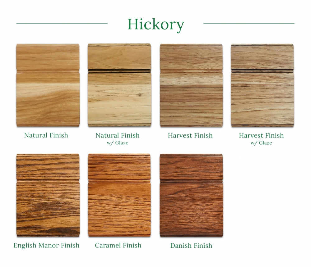 Hickory Wood Finishes